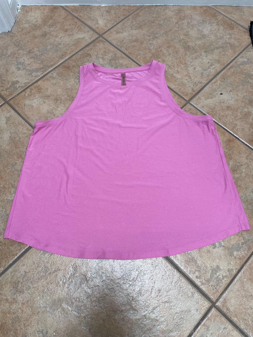 Beyond Yoga Pink Featherweight Tank